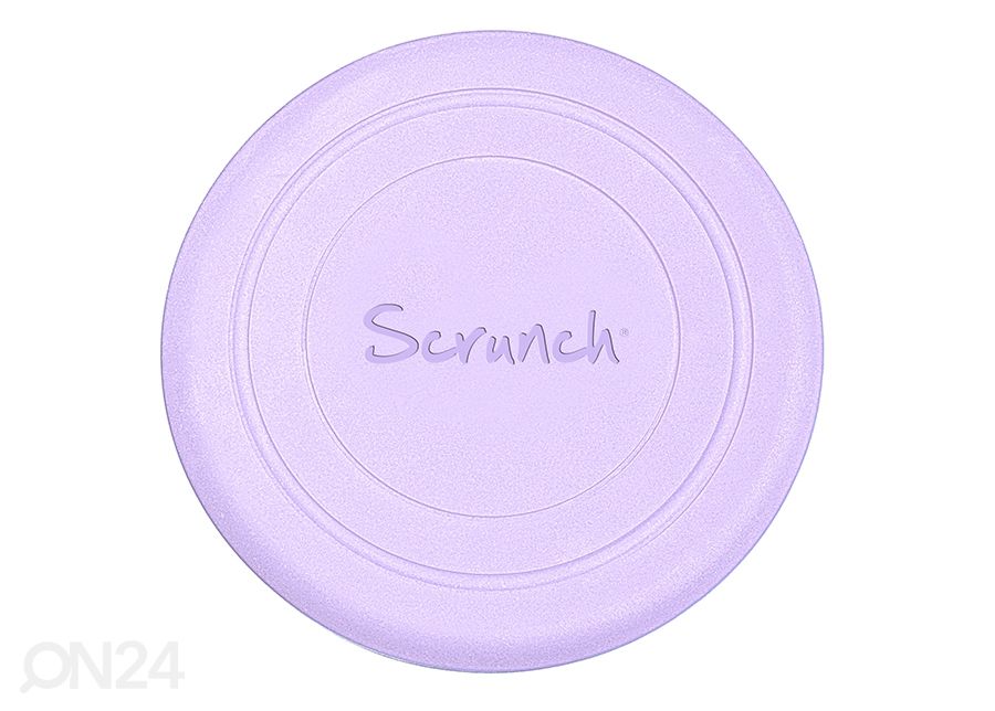 Lendav taldrik Scrunch, lilla suurendatud