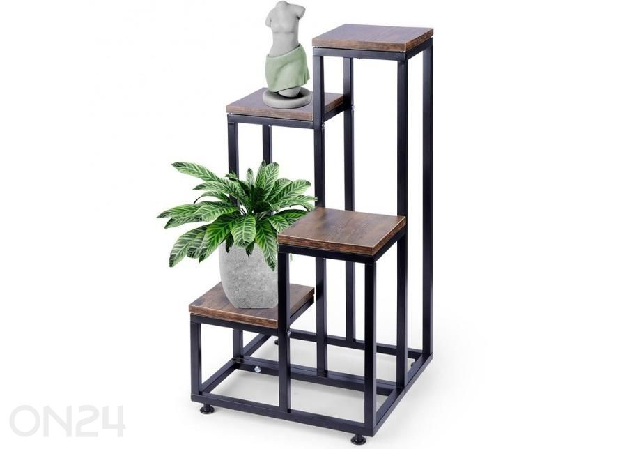 Lillepostament, 4 tasandit suurendatud