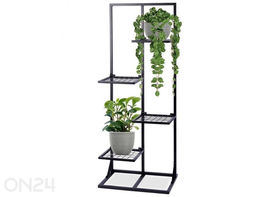 Lillepostament, 4 tasandit, must suurendatud