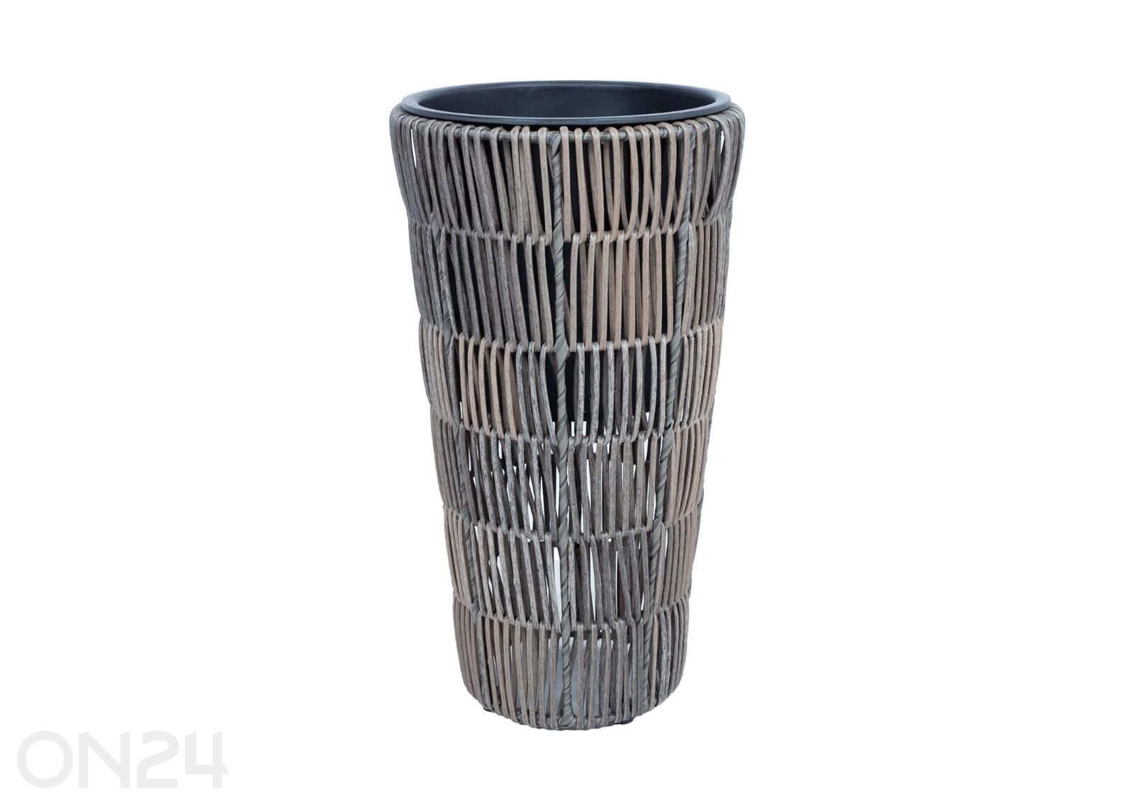 Lillepotiümbris Wicker Ø28xH50 cm suurendatud