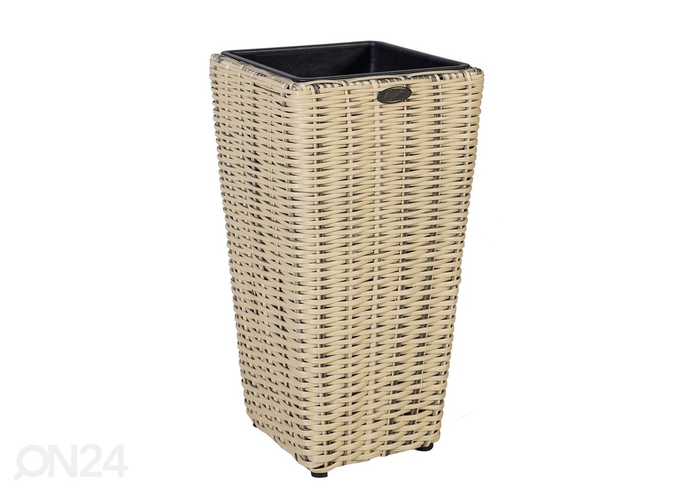 Lillepotiümbris Wicker 28x28xh60 cm suurendatud