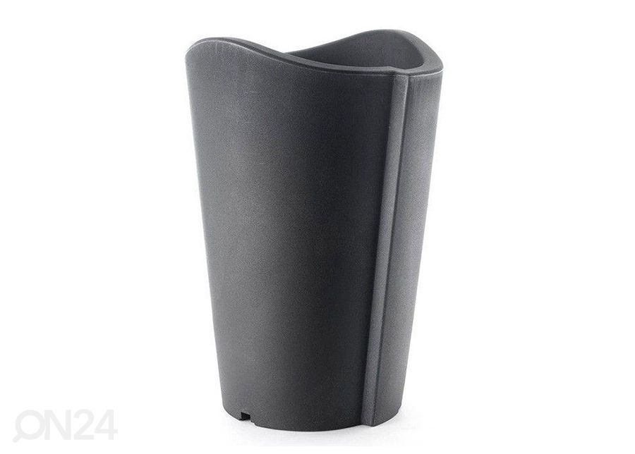Lillepott Bassano Essential Anthracite suurendatud