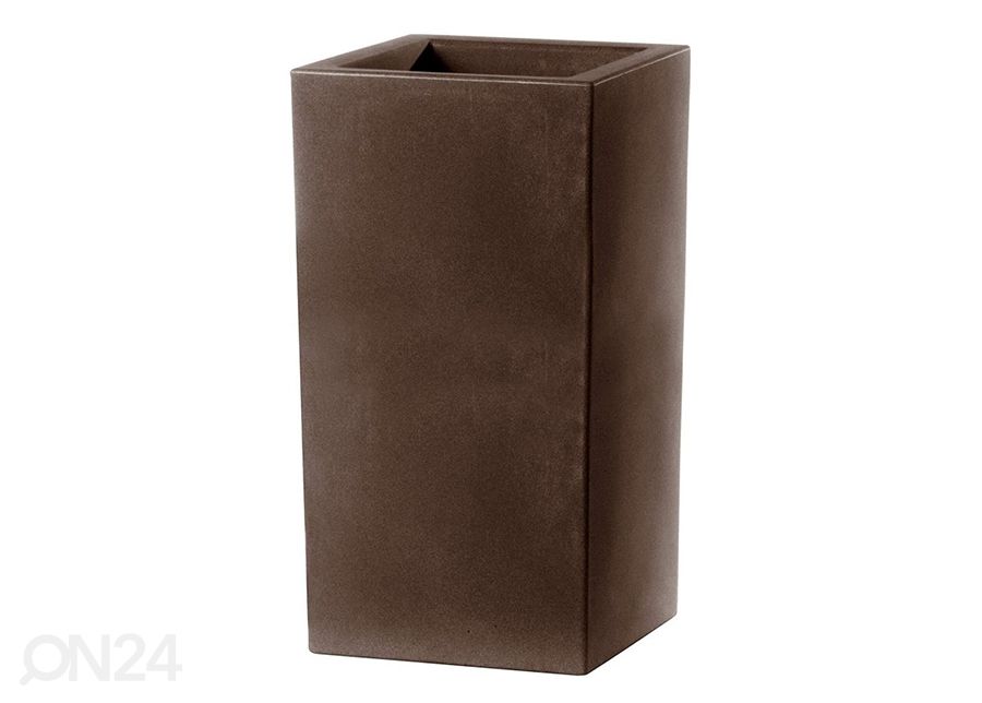 Lillepott Schio Cubo Alto Essential Bronzo suurendatud