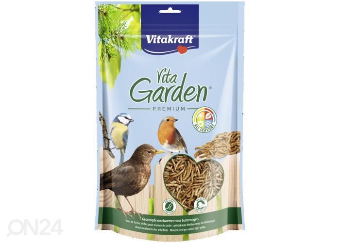 Lindude maius mealworms 200 g suurendatud