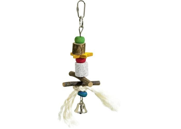 Lindude mänguasi lava-wood-bell 21 cm suurendatud
