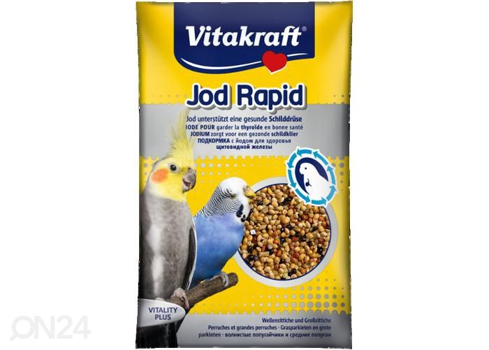 Lindude täiendsööt jod rapid 20 g suurendatud
