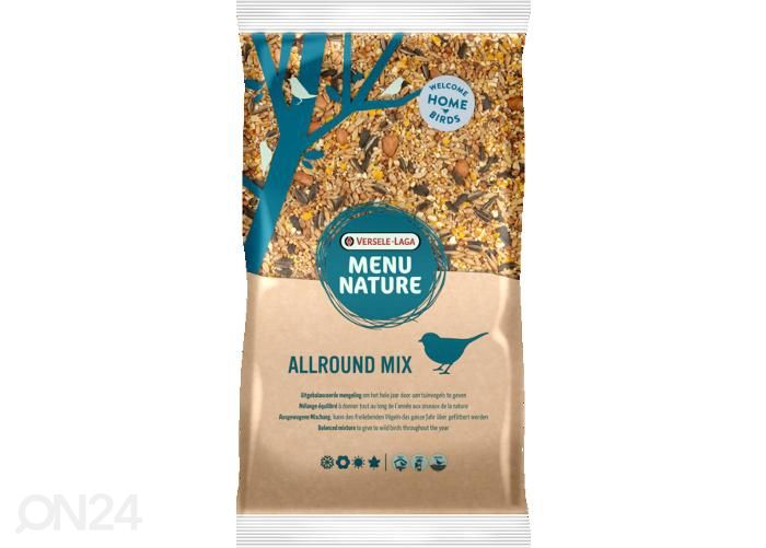 Lindude täissööt allround mix 2,5 kg suurendatud