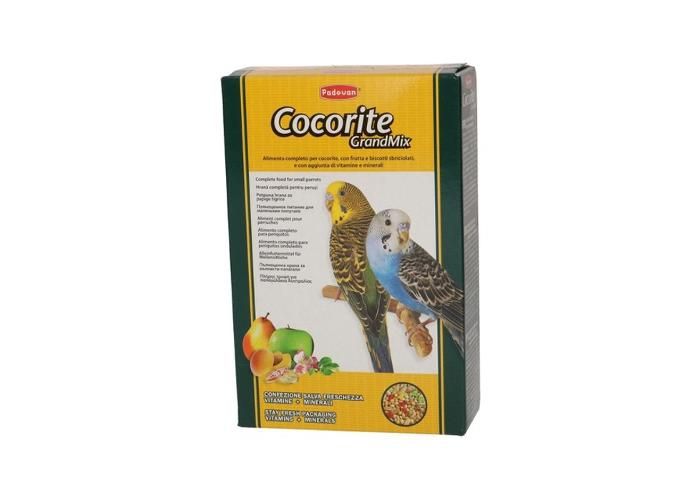 Lindude täissööt grandmix cocorite viirpapagoi 400 g suurendatud