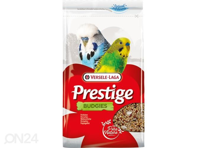 Lindude täissööt prestige budgies 1 kg suurendatud
