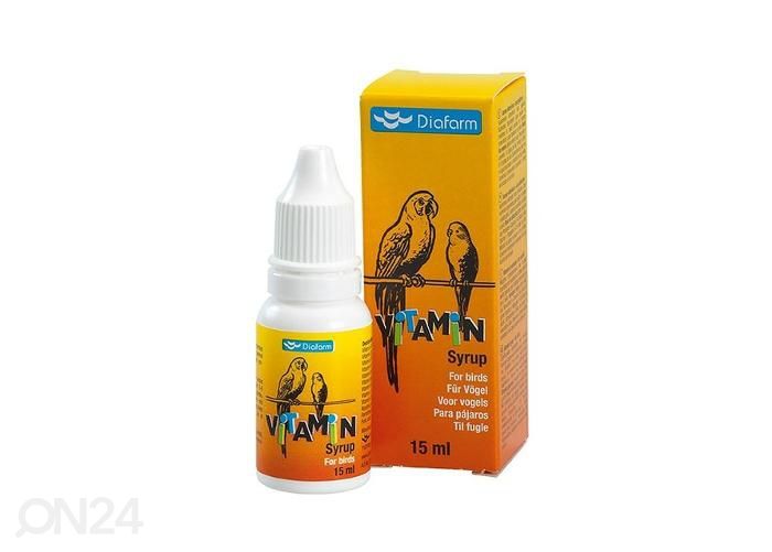 Lindude vitamiinisiirup 15 ml suurendatud