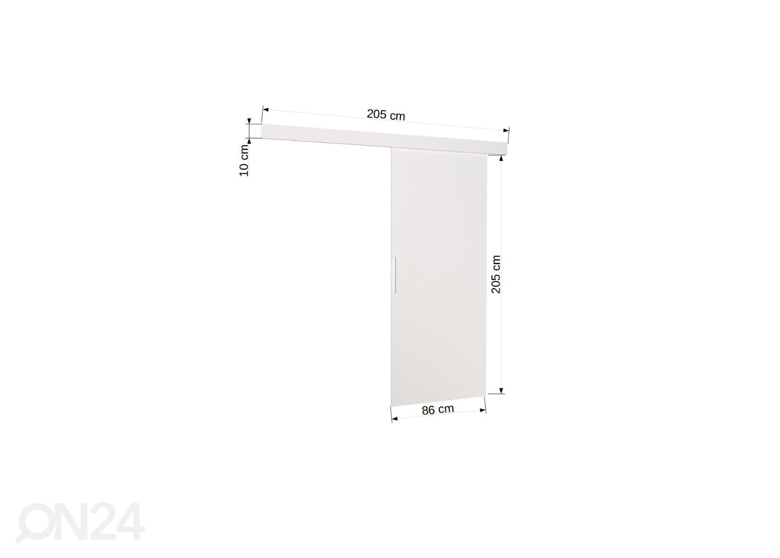 Liuguks Mata 86 cm suurendatud mõõdud