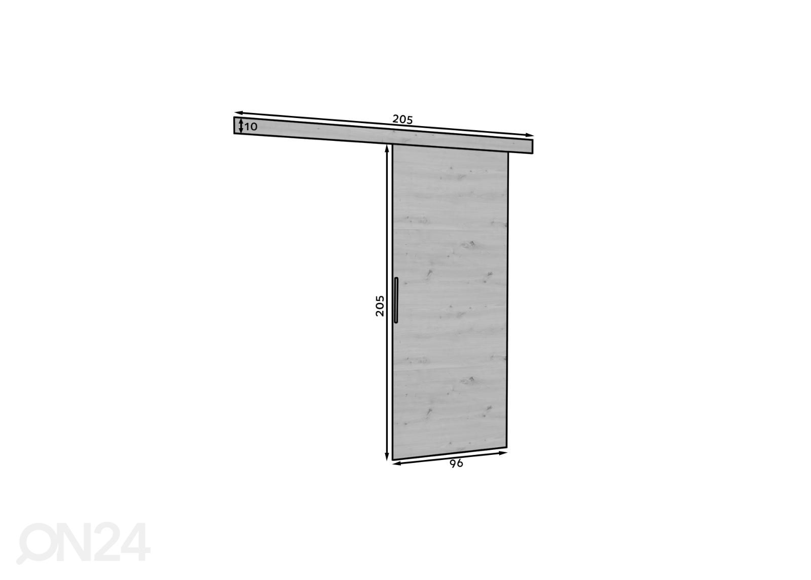 Liuguks Mata III 96 cm suurendatud mõõdud