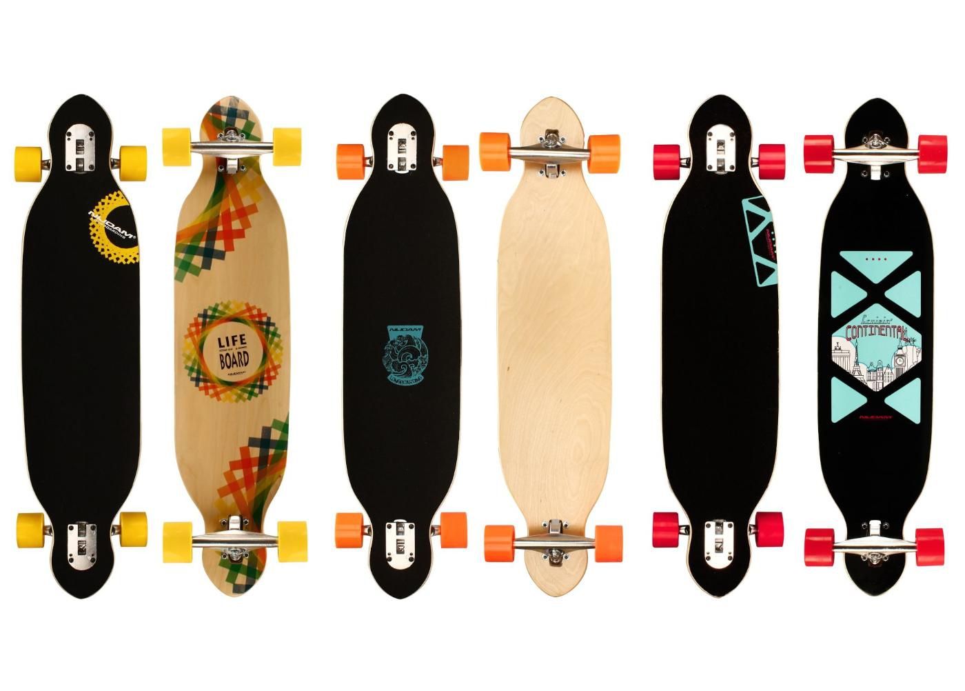 Longboard 38 Black Dragon suurendatud