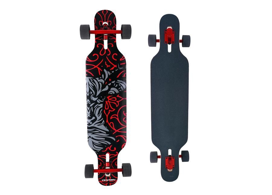 Longboard Jungle Deer Tempish suurendatud