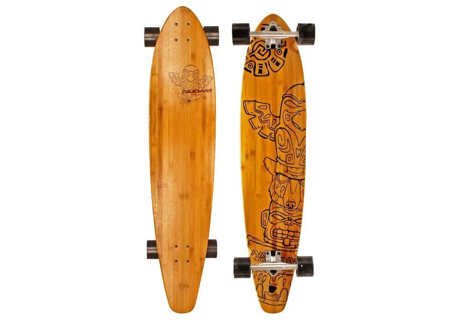 Longboard Kicktail Bamboo Pro-Line Nijdam suurendatud