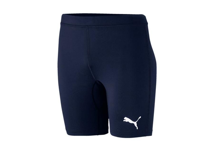 Lühikesed treeningretuusid lastele Puma LIGA Baselayer Short Tight Jr 655937-20 suurendatud