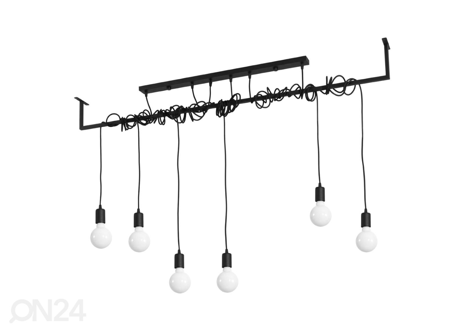 Lühter Salamanca 6, must suurendatud