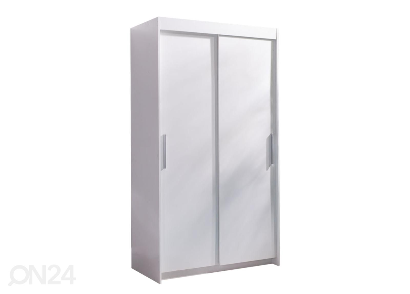 Lükandustega riidekapp 120 cm suurendatud