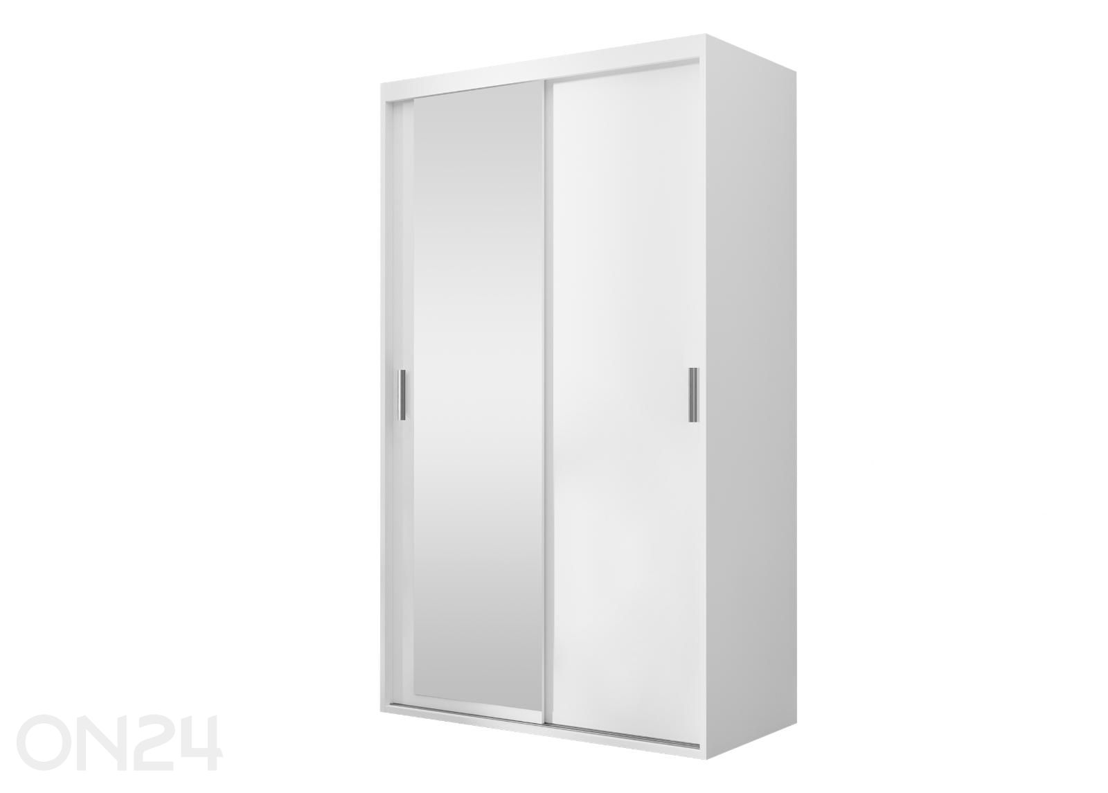 Lükandustega riidekapp 120 cm suurendatud