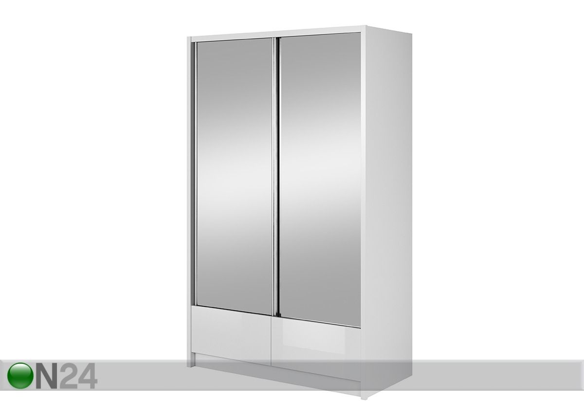 Lükandustega riidekapp 130 cm suurendatud