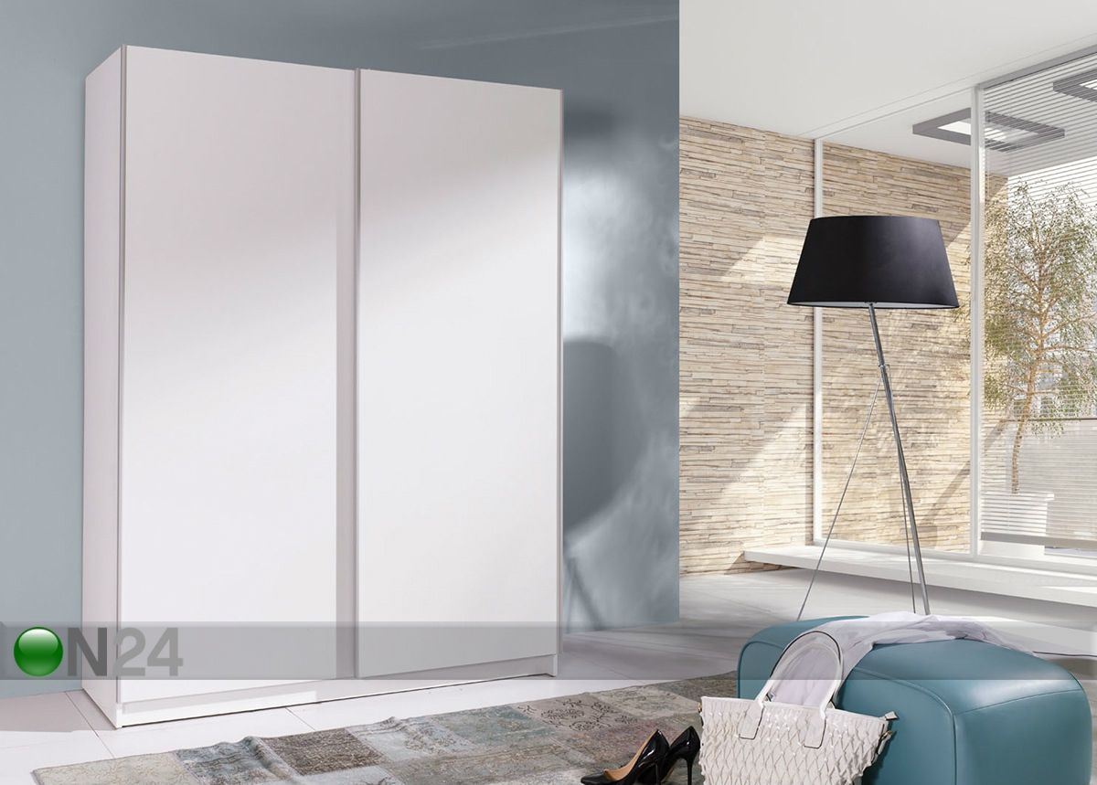 Lükandustega riidekapp 150 cm suurendatud