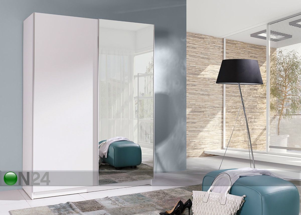 Lükandustega riidekapp 150 cm suurendatud