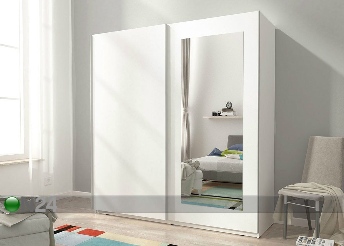 Lükandustega riidekapp 150 cm suurendatud