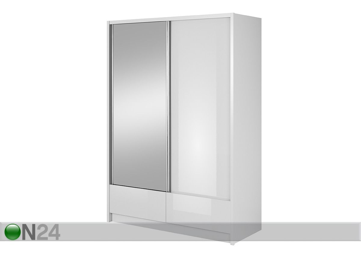 Lükandustega riidekapp 150 cm suurendatud