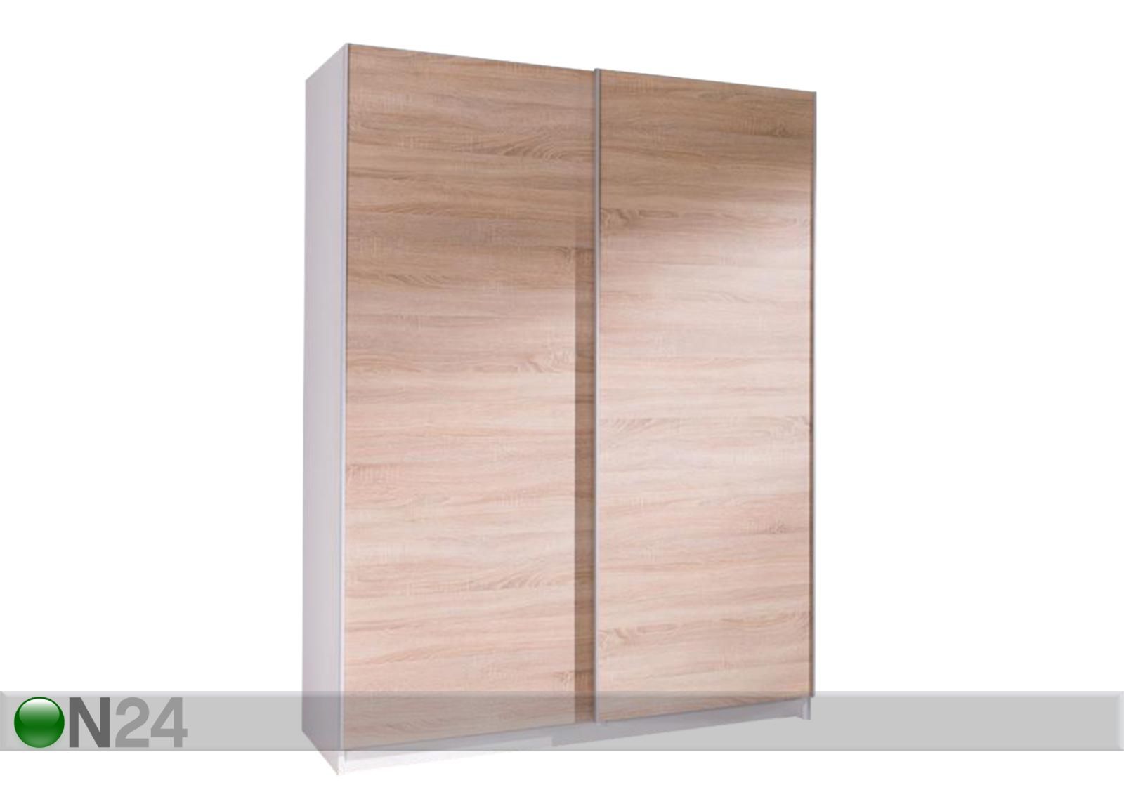 Lükandustega riidekapp 150 cm suurendatud
