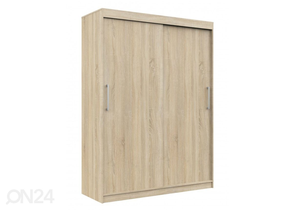 Lükandustega riidekapp 150 cm suurendatud