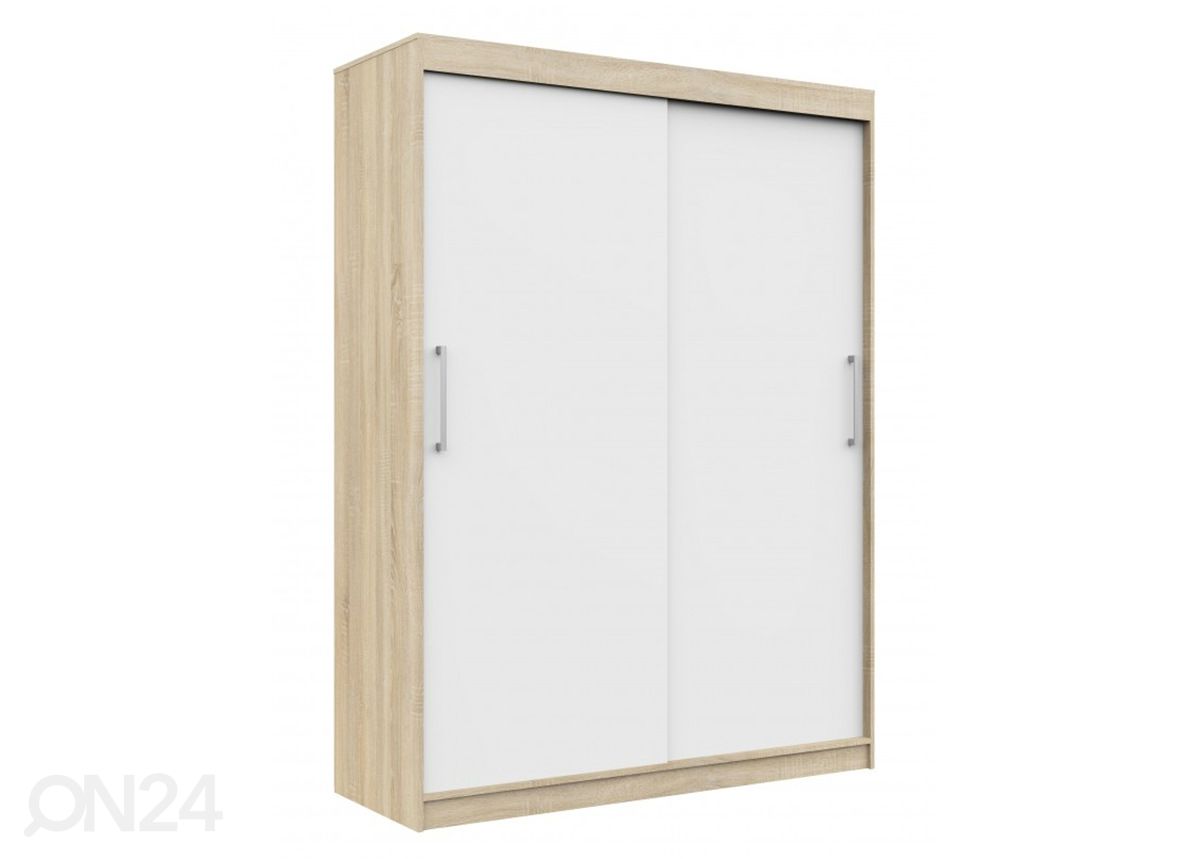 Lükandustega riidekapp 150 cm suurendatud