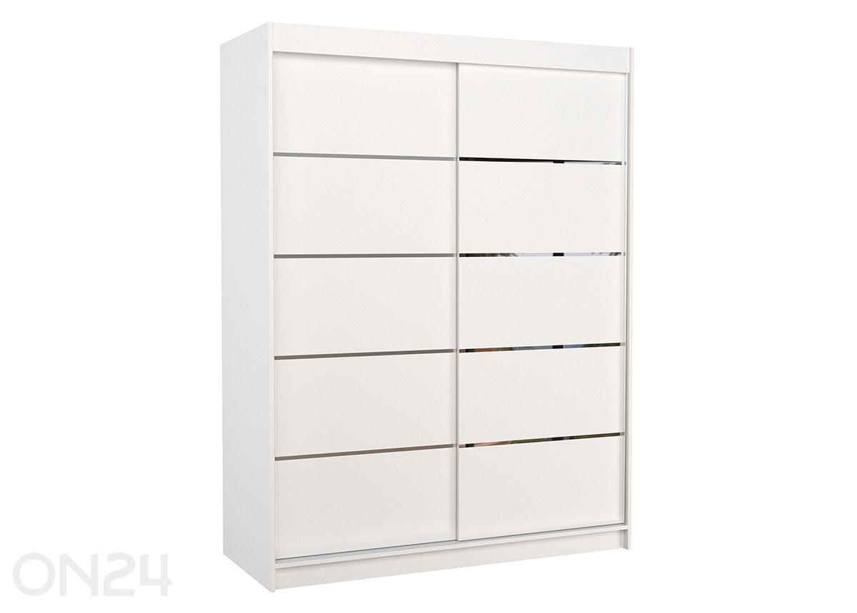 Lükandustega riidekapp 150 cm suurendatud
