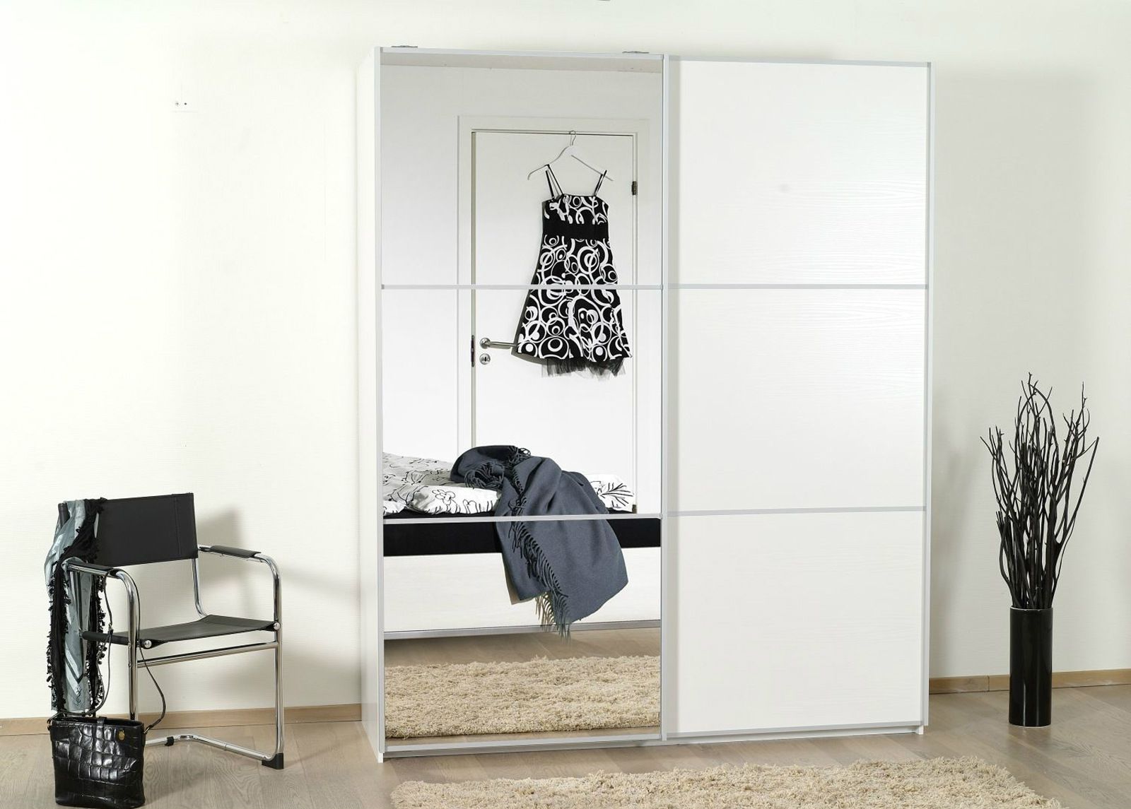 Lükandustega riidekapp 180 cm suurendatud