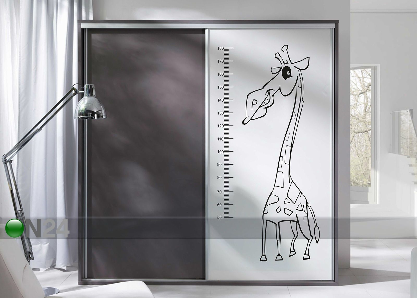 Lükandustega riidekapp 206 cm suurendatud