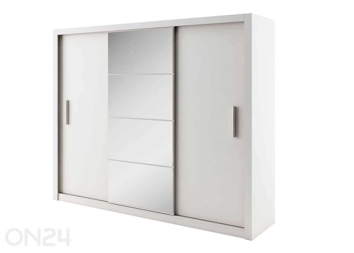 Lükandustega riidekapp 250 cm suurendatud