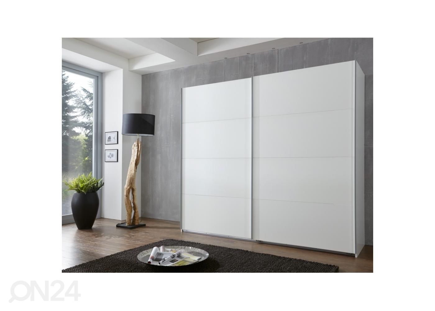 Lükandustega riidekapp Aalst 225 cm suurendatud