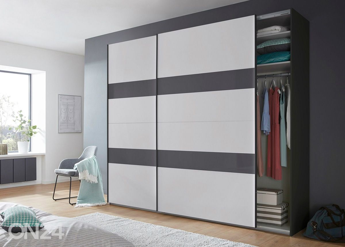 Lükandustega riidekapp Altona h208x225 cm suurendatud
