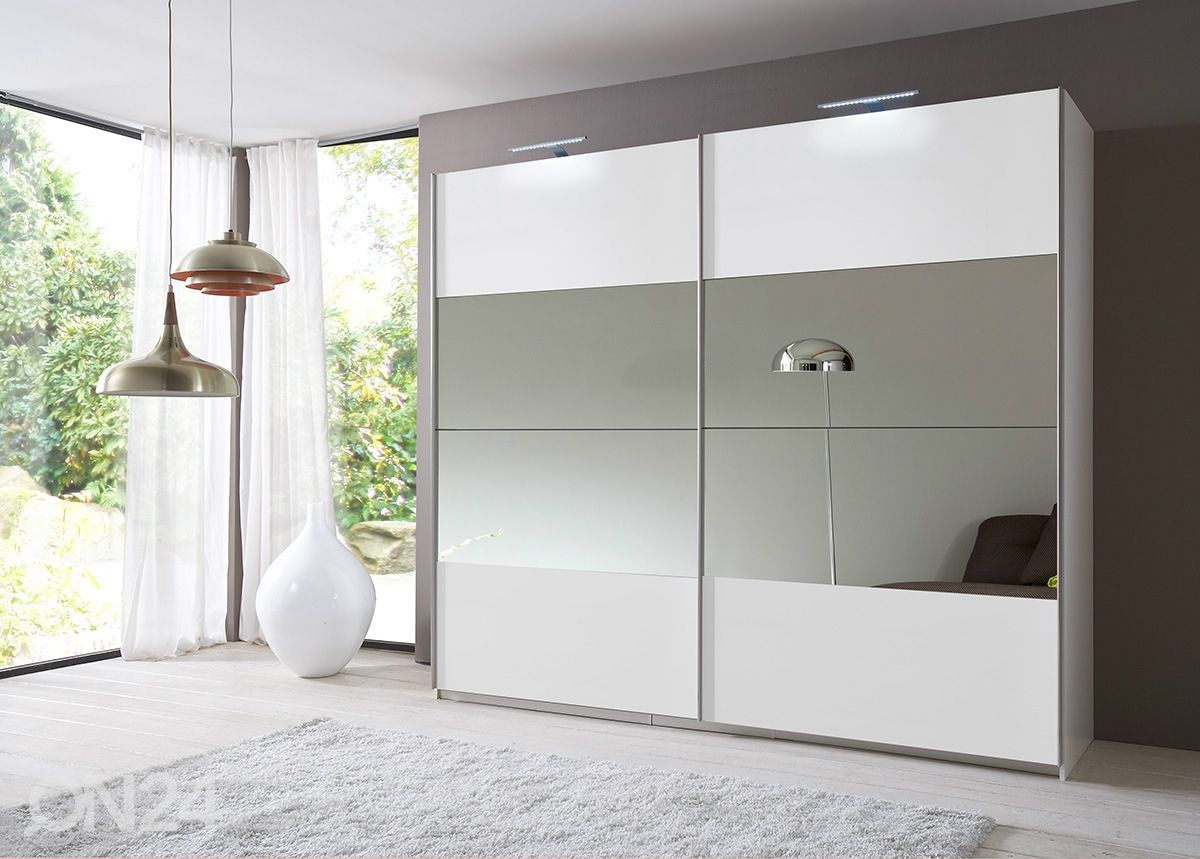 Lükandustega riidekapp Easy Plus h210x225 cm suurendatud