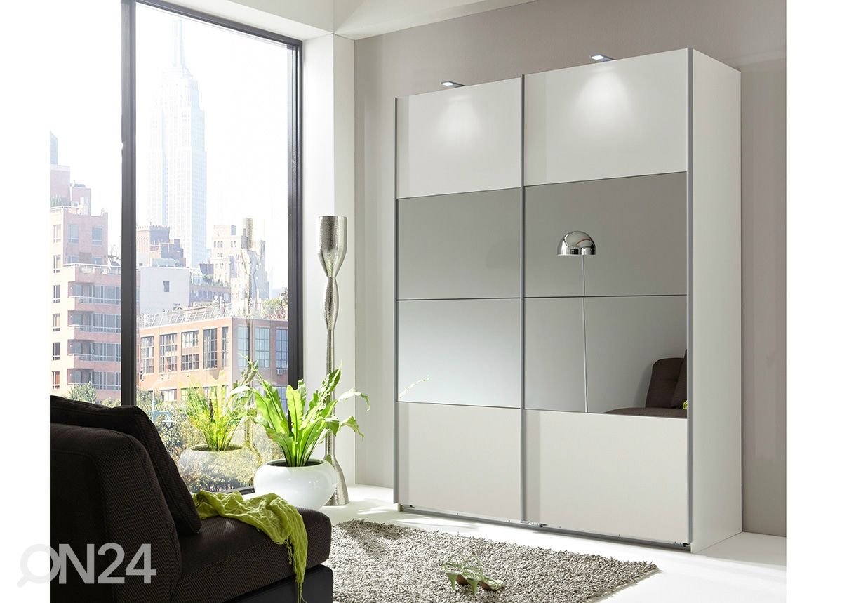 Lükandustega riidekapp Easy Plus h236x180 cm suurendatud