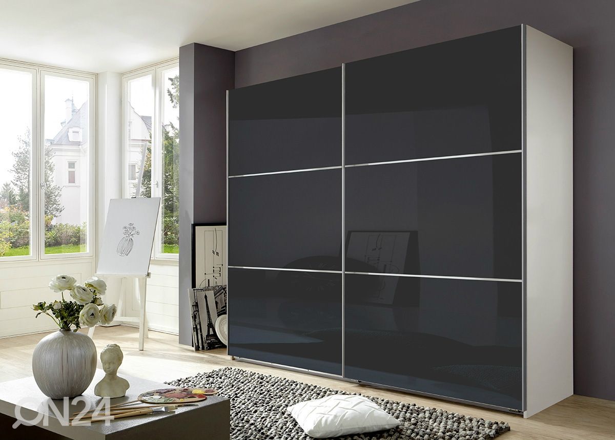 Lükandustega riidekapp Escape 250 cm suurendatud