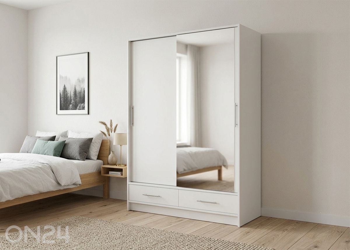 Lükandustega riidekapp Estantte II 150 cm suurendatud