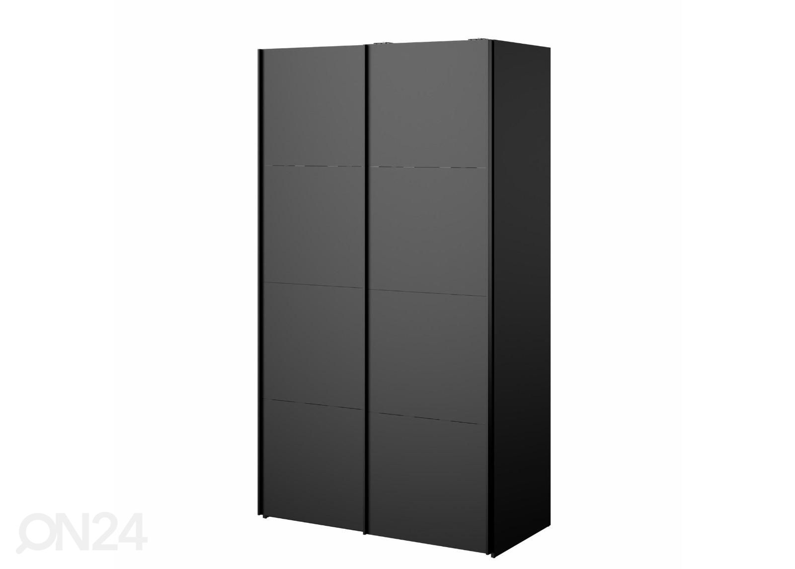 Lükandustega riidekapp Firenze 122 cm suurendatud