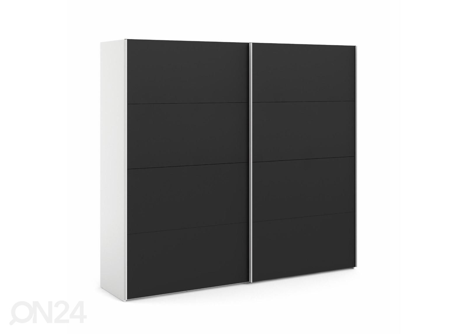 Lükandustega riidekapp Firenze 243 cm suurendatud