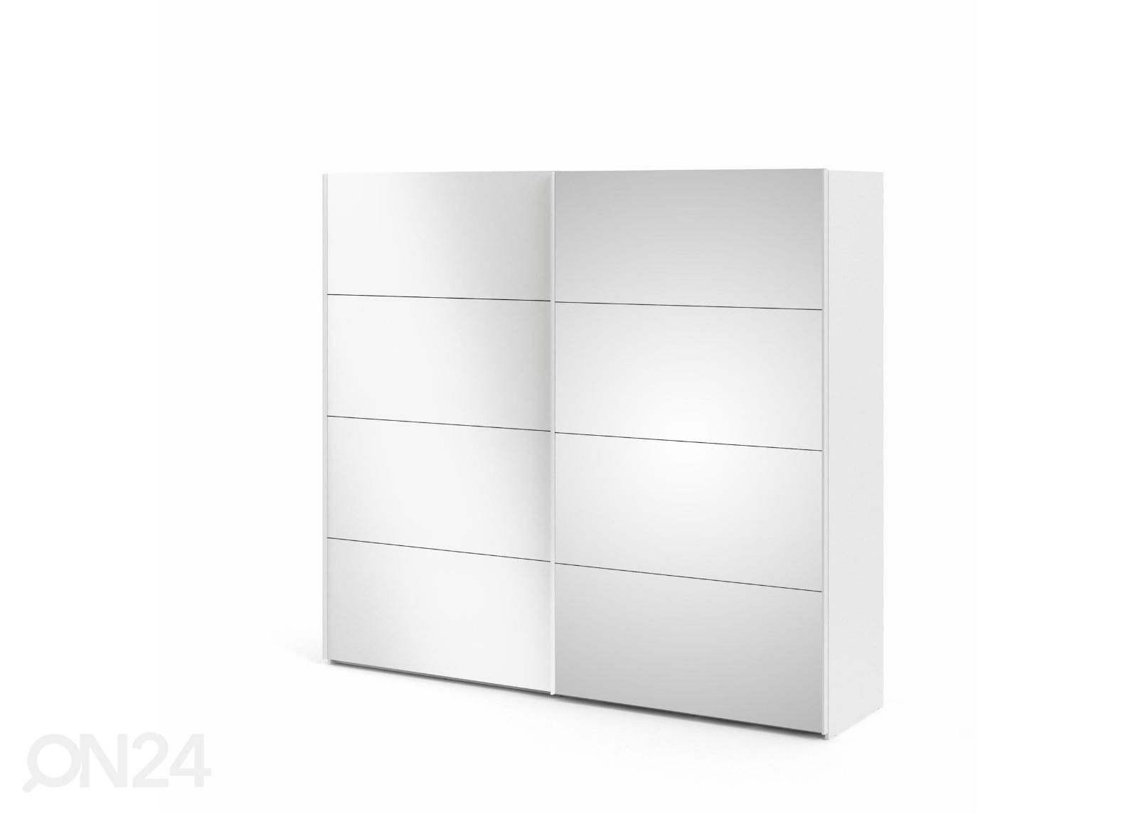 Lükandustega riidekapp Firenze 243 cm suurendatud