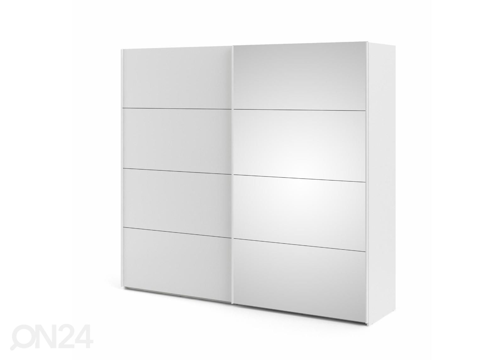Lükandustega riidekapp Firenze 243 cm suurendatud