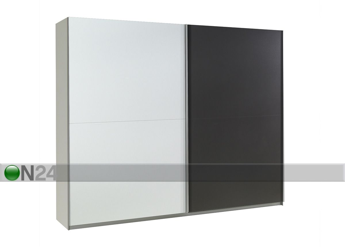 Lükandustega riidekapp Lux 244 cm suurendatud