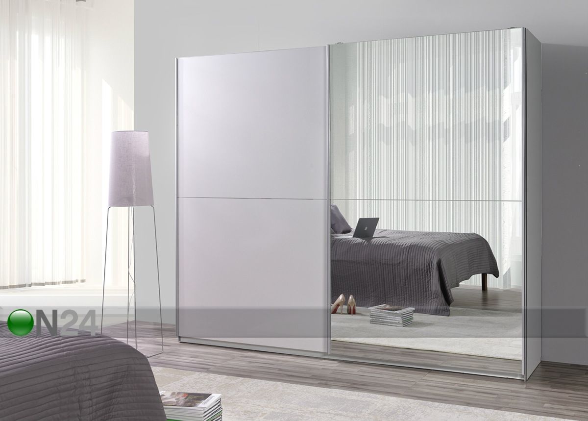 Lükandustega riidekapp Lux 244 cm suurendatud