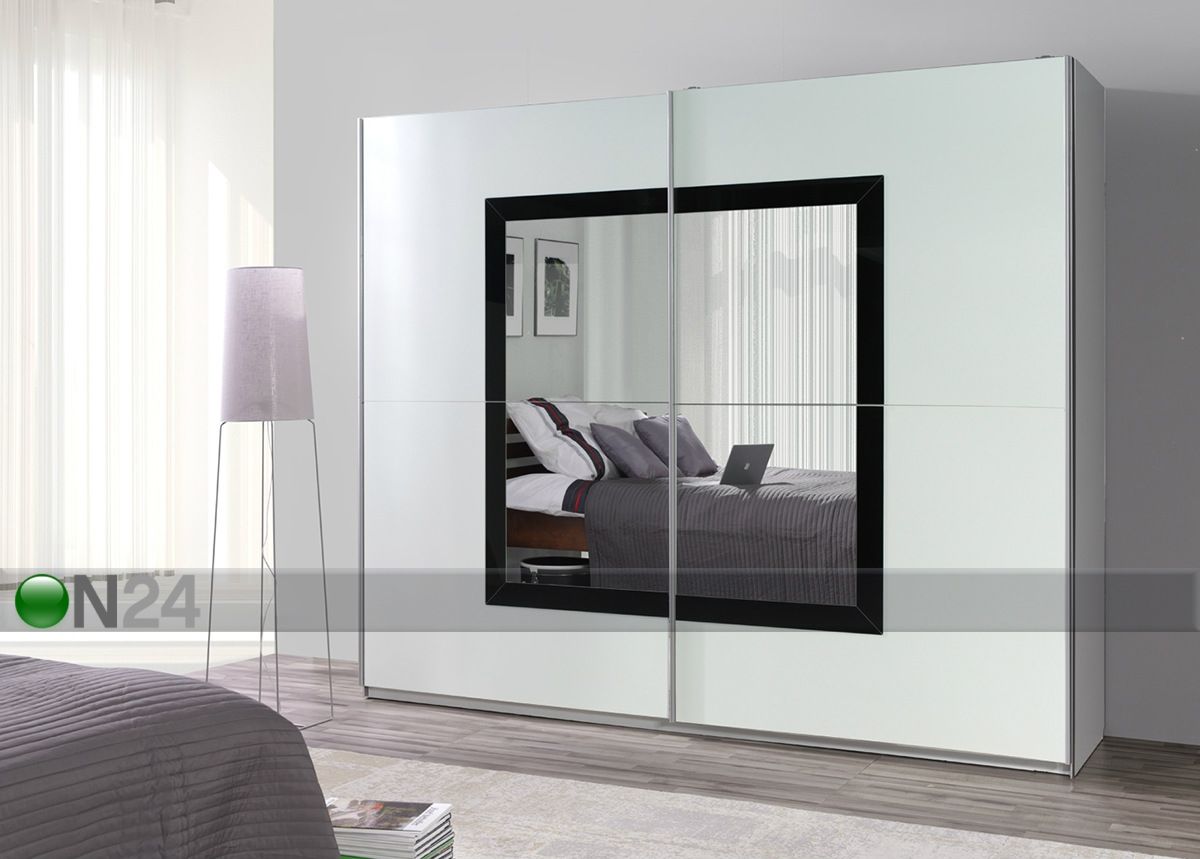 Lükandustega riidekapp Lux 244 cm suurendatud