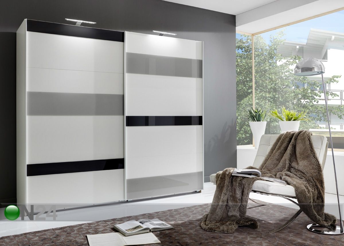 Lükandustega riidekapp Mondrian suurendatud
