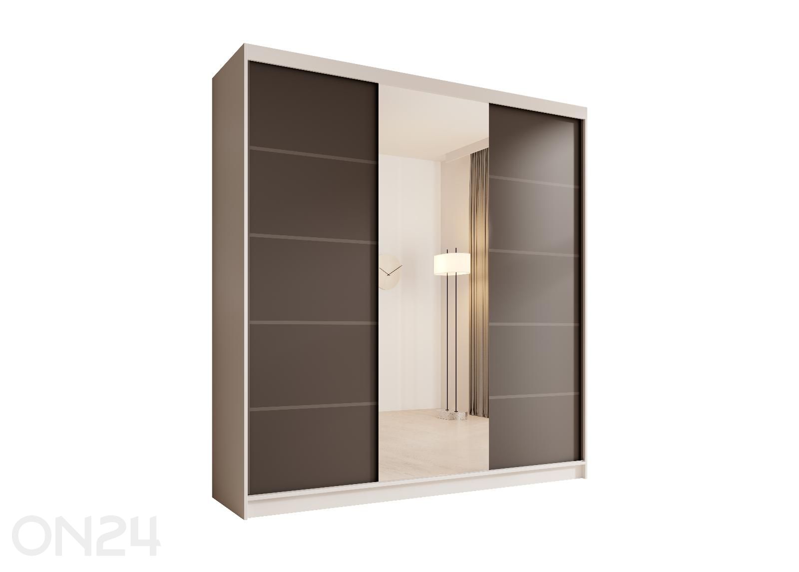 Lükandustega riidekapp Sonic 200 suurendatud